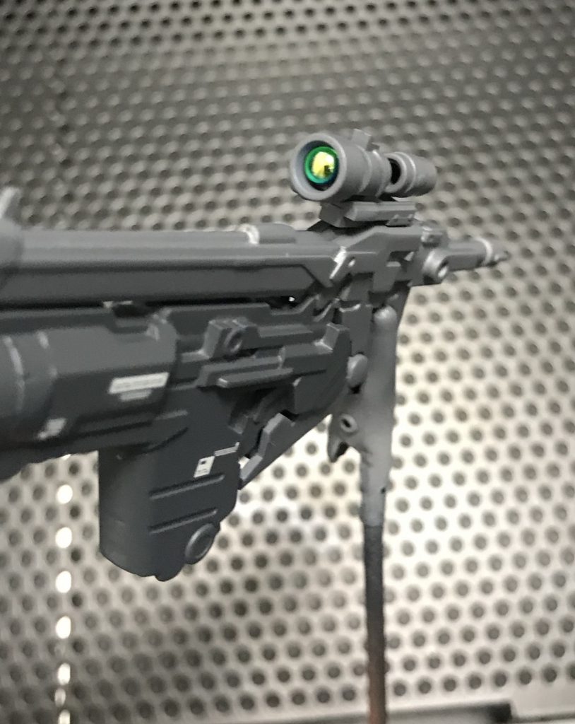 ライフルのセンサーにはVCドームを仕込んでいます