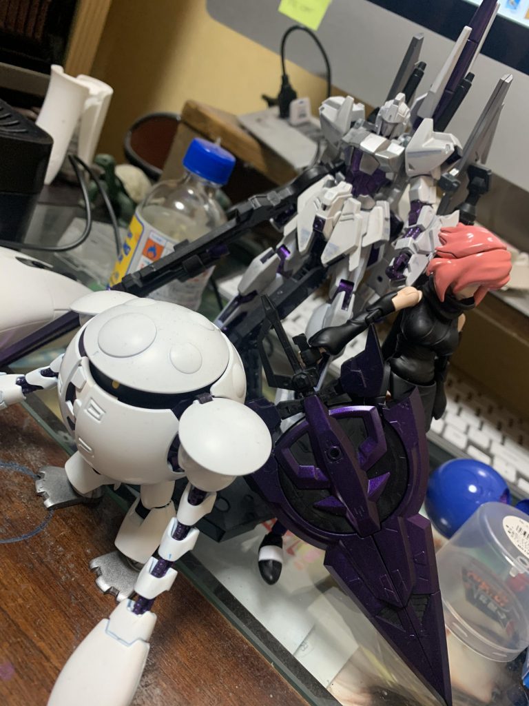 ハマーン専用機とスリーショット