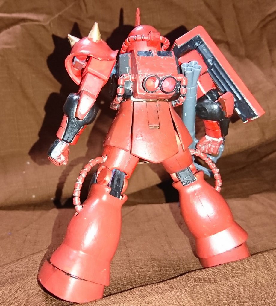 バーニア増設と握り拳は他のキットから流用