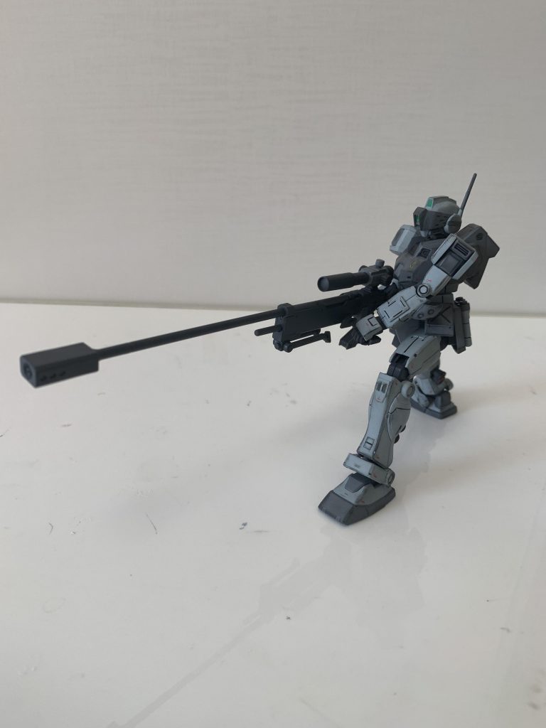 構えたところ。