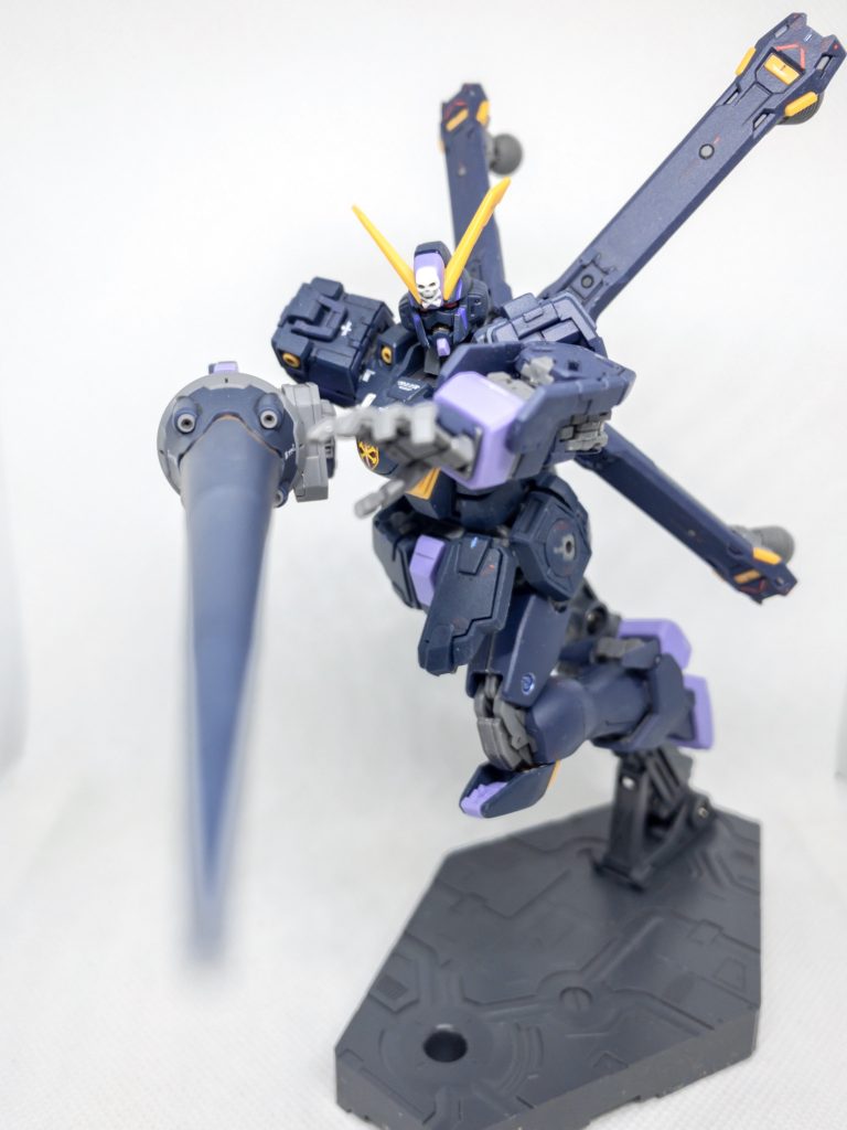 打突武器だとどうしてもやりたくなっちゃうポーズで締めときますw