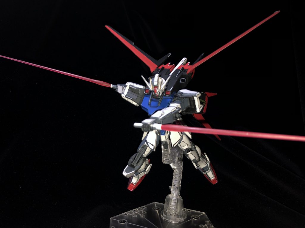 イラスト風HGCEエールストライクガンダム–5枚目/制作者：ひろ