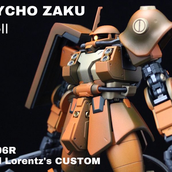 Psycho Zaku Mk Daryl Lorentz S Custom Taka大佐さんのガンプラ作品 Gunsta ガンスタ