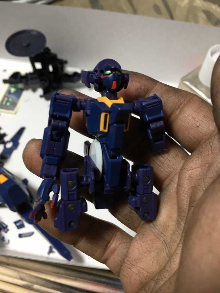 おまけ
パーツを取られて悲惨な姿になったウーンドウォート君