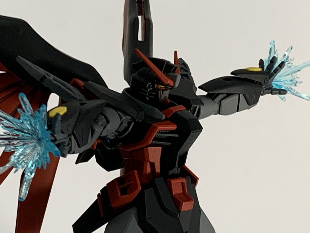 デスティニーガンダムRe(リベリオン)第一形態　アクリジョン×100均撮影ブース–7枚目/制作者：アスカワ・マコト