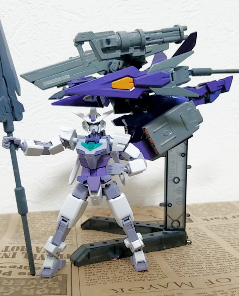 基本的にはコアガンダムで近接戦闘
ユニットで支援して戦う