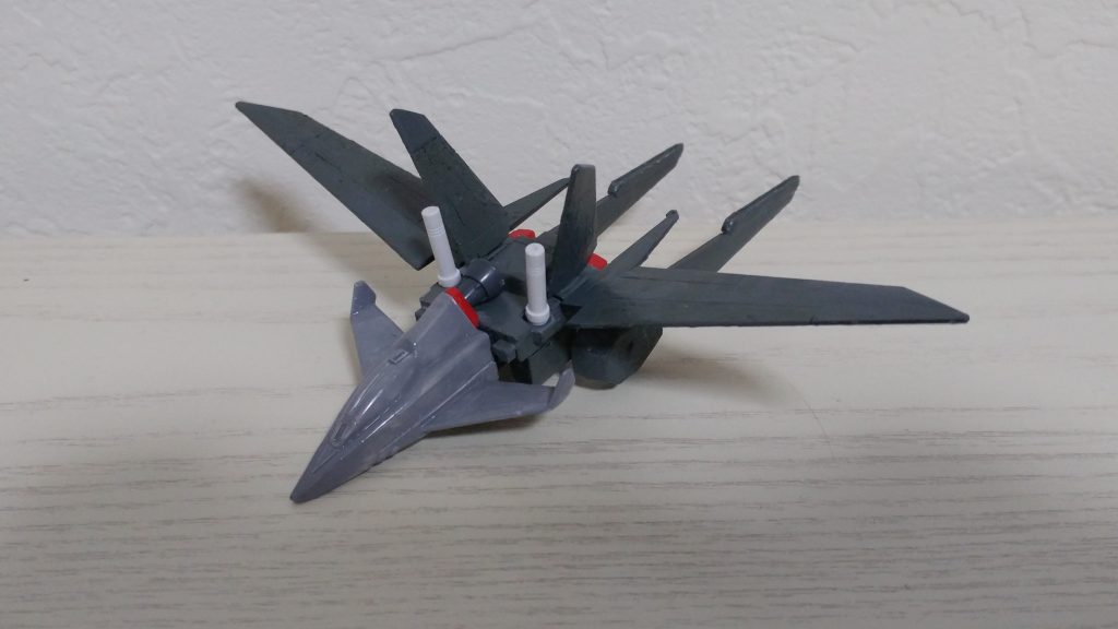 フォースシルエットは吹雪の艤装の色をイメージして軍艦色で塗装
シルエットフライヤーは米軍のグレーで塗っています。