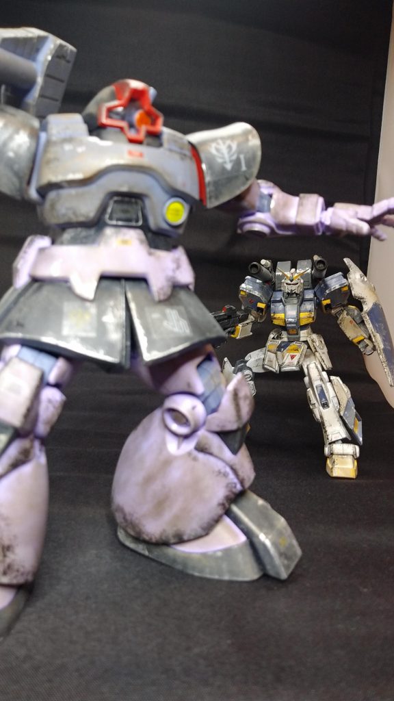 敵機後方に回り込んでキャノン砲を発射!!