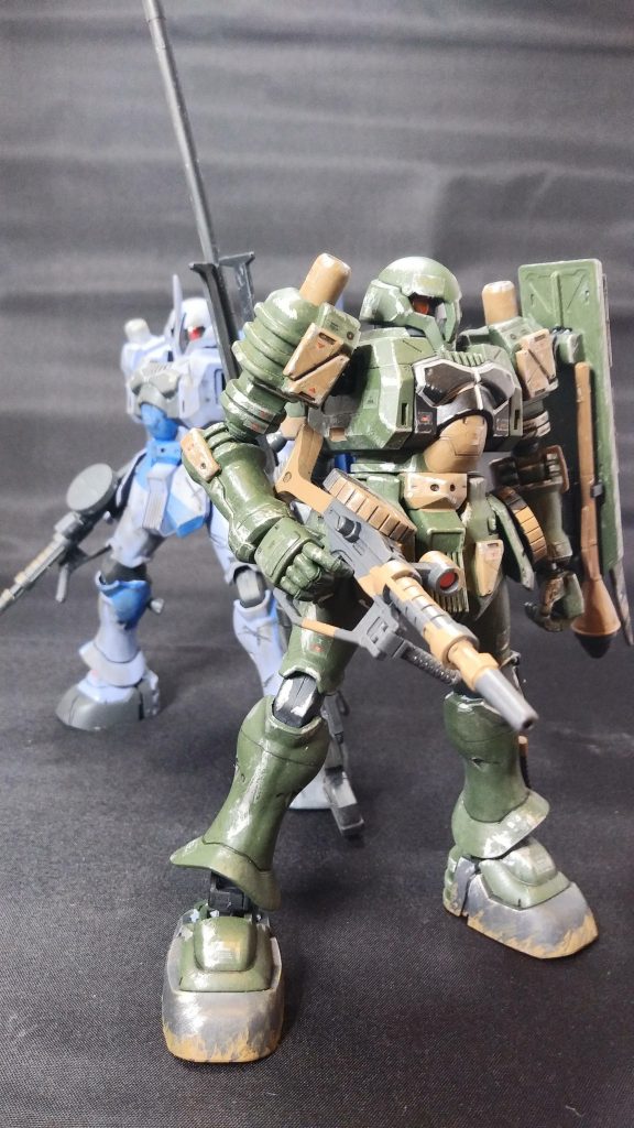 以前作成したノーマルのヅダと一緒に！

宇宙と地上どちらにもヅダが正式採用されていたらジオンの運命は変わっていたかも！？

閲覧して頂きありがとうございました！