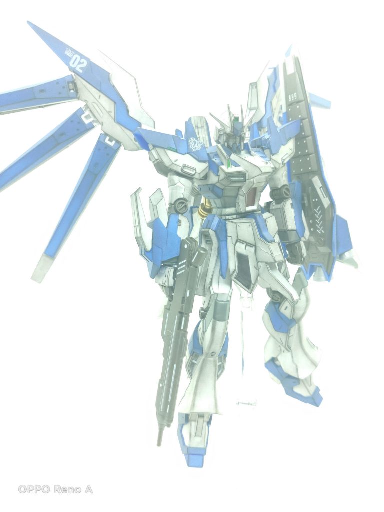 Hi-νガンダムヴレイブ–3枚目/制作者：かえる