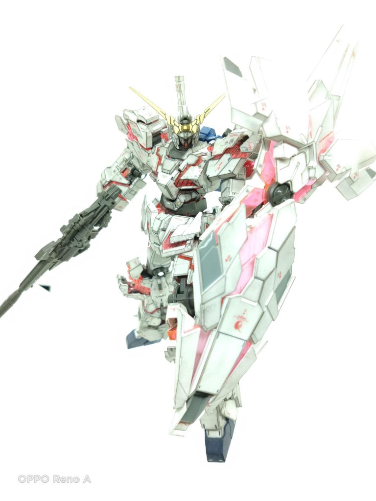 ユニコーンガンダム–4枚目/制作者：かえる