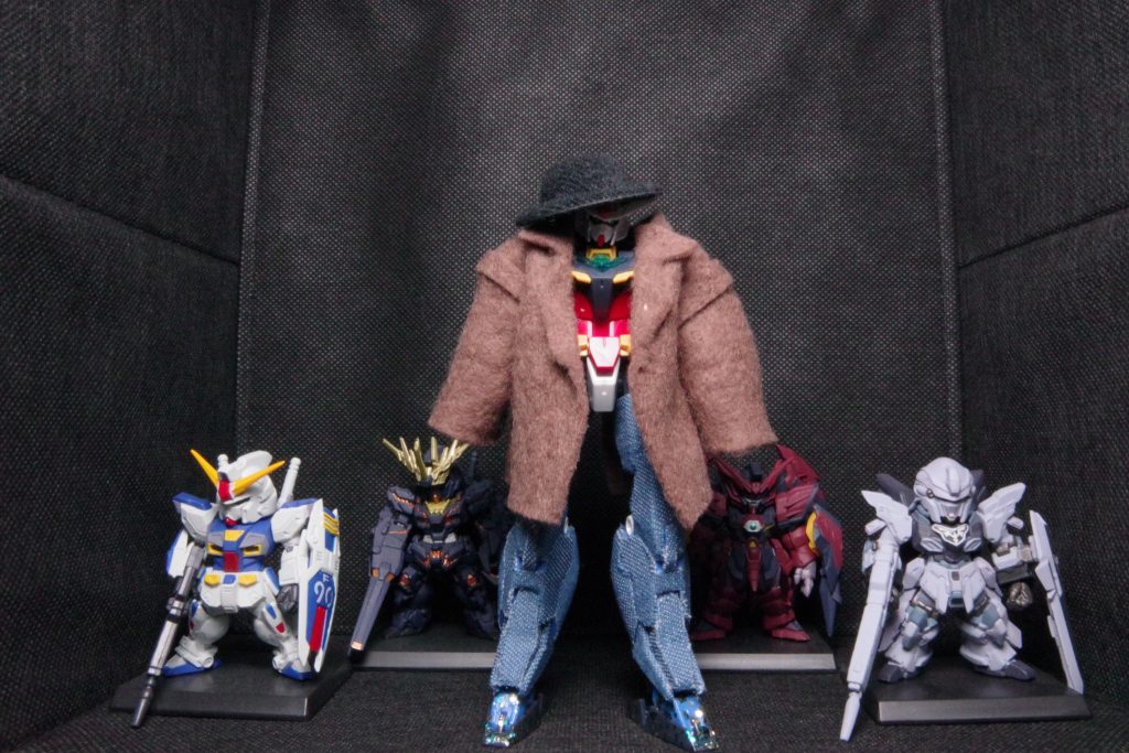 が、コートを着せたら溢れる「ドン」感。