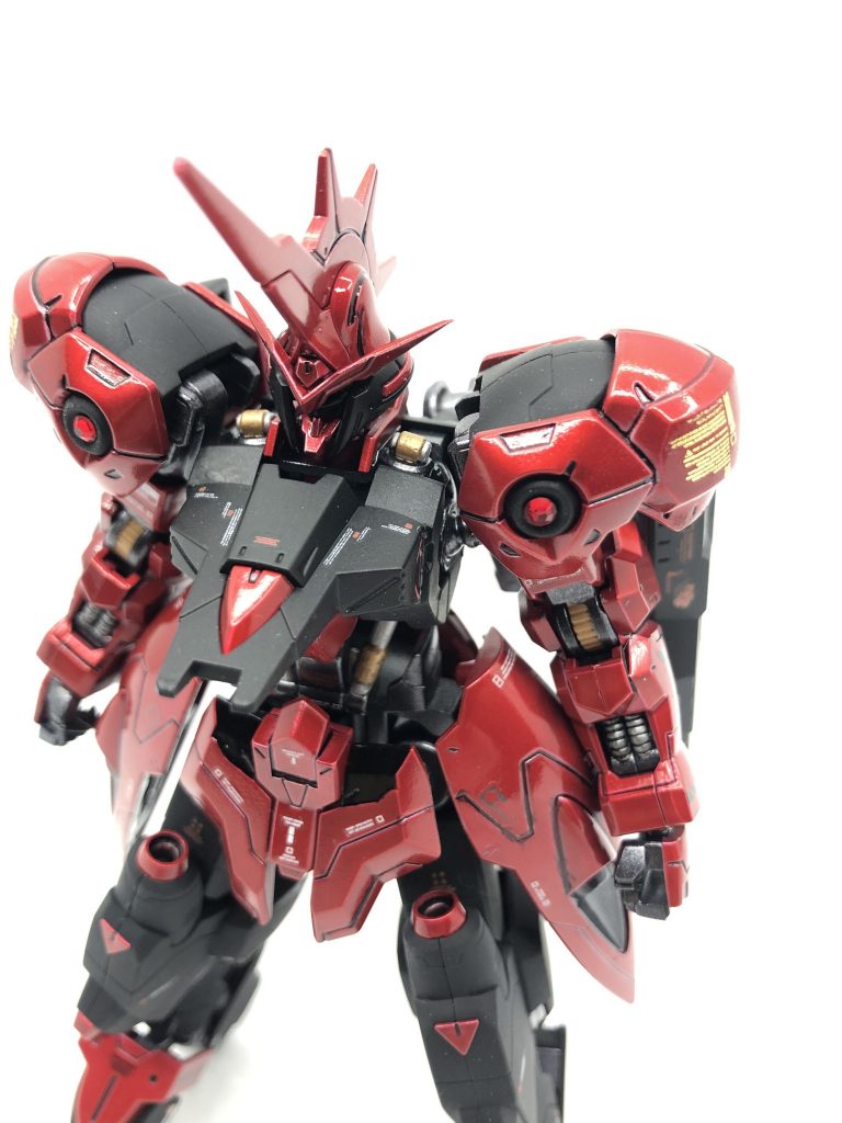 お気に入りは胴体と腰の前面。カッコいいぜ…