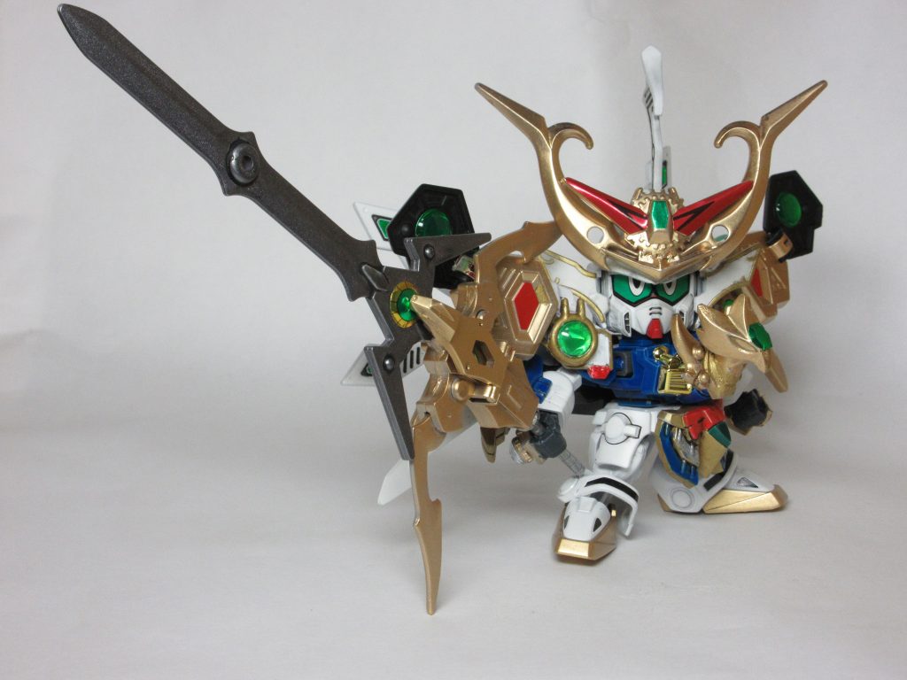 究極石破天驚剣！！

必殺技 爆炎水流鳳凰斬！！



元ネタはプラモウォーズのガイアガンダムの改造です。