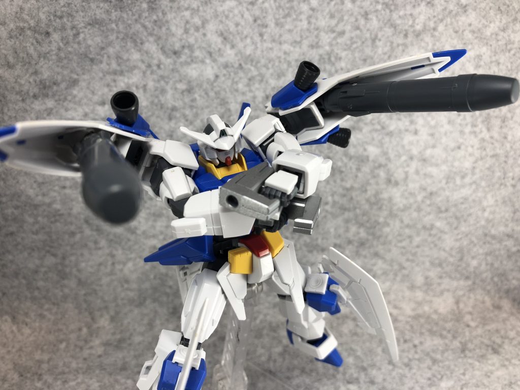 プラズマダイバーミサイル。

パワードアームズパワーダーのもの。
ダブルバレットの肩とトランザムブースター部分を中継するアームアームズの3ミリ凸に接続します。