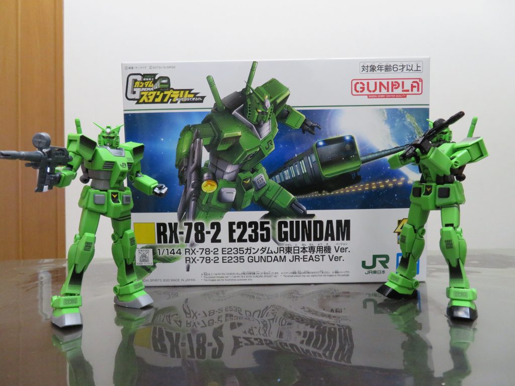 HG_RX-78-2 E235ガンダムJR東日本専用機 Ver.–3枚目/制作者：S - Works Archive
