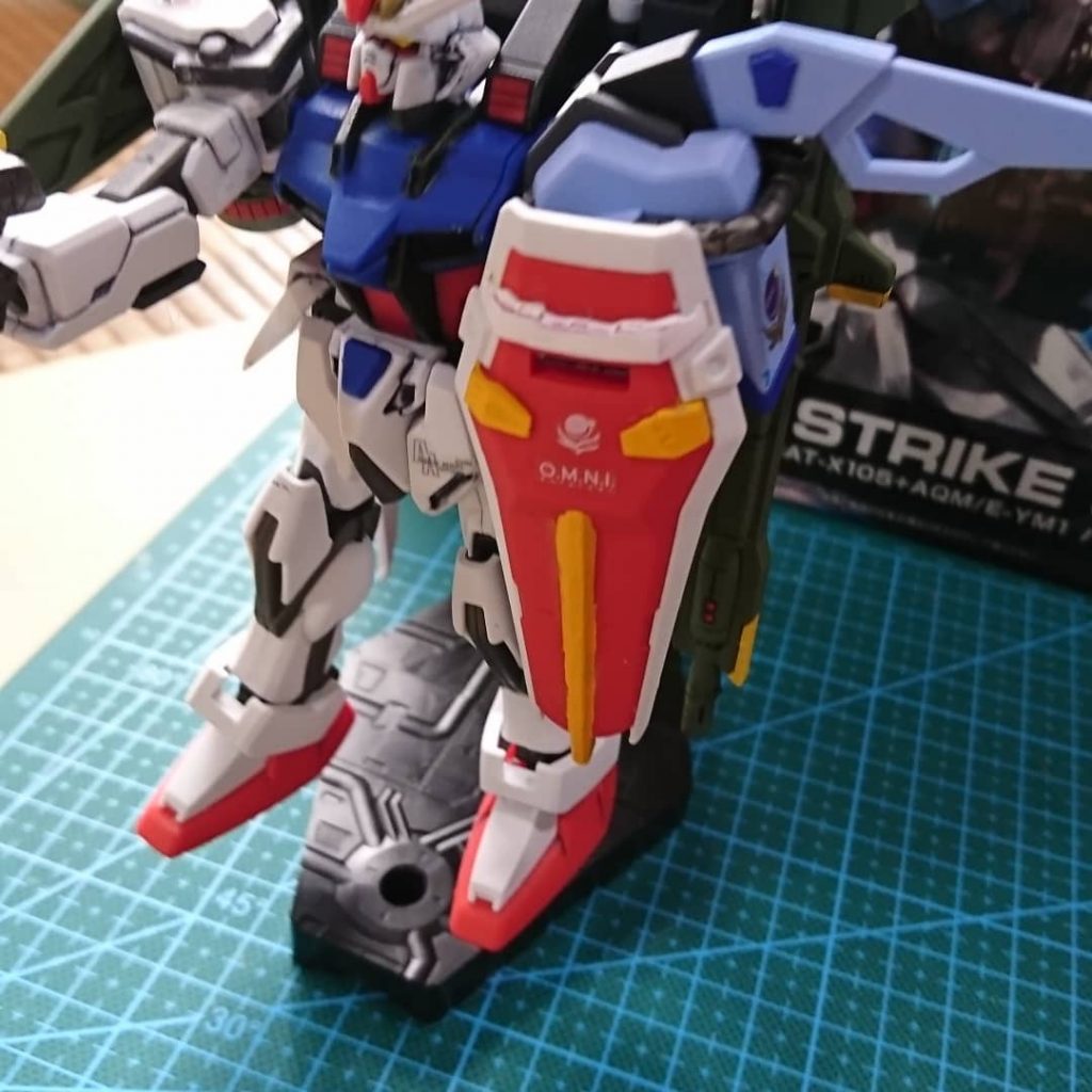 ＨＧパーフェクトストライクガンダム–3枚目/制作者：マサ128