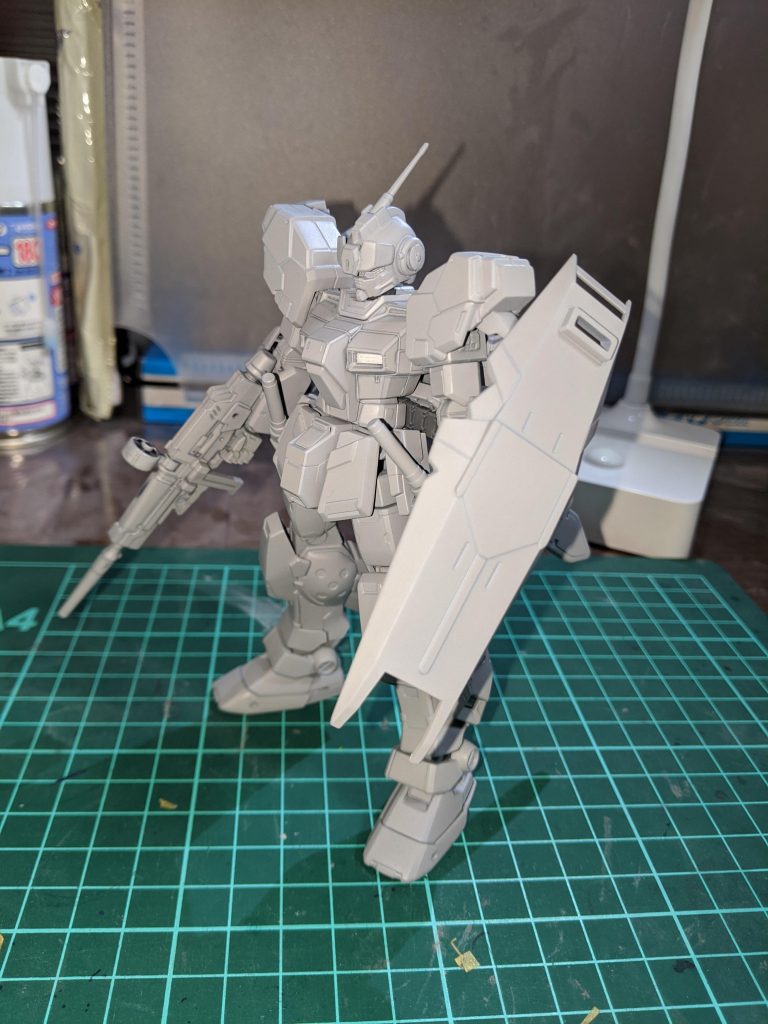 サブだけ吹いて組み上げた状態。雑誌とかでこれ見るとテンション上がるタイプの人です。