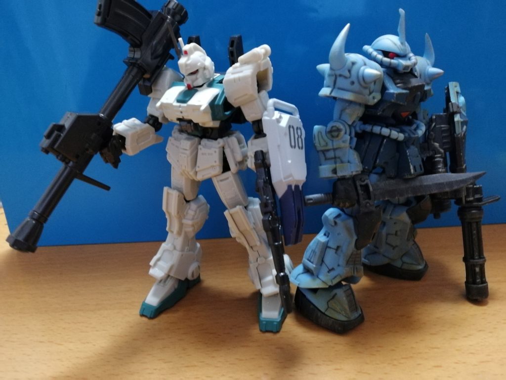 友情出演EZ8。グフカスの後でなければ買わなかったのに…でも意外とかっこいい