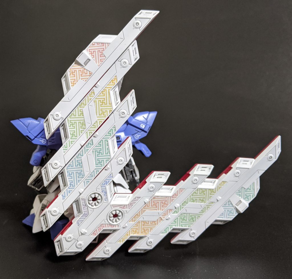 裏には綺麗なマスキングテープでデコレーションしてます。
結構いい感じになってると思います。