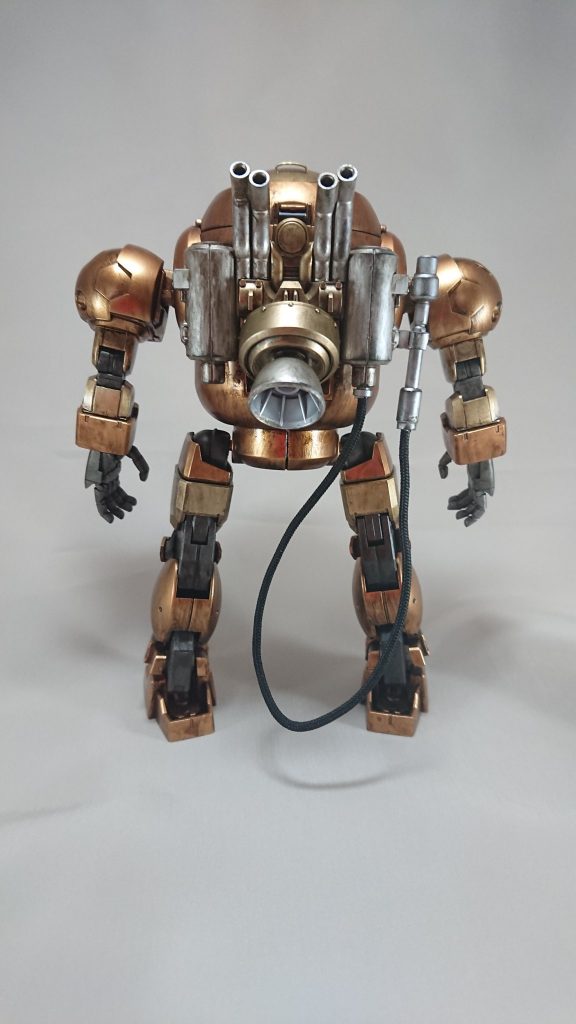 ビームサーベルではなく溶接機のつもり