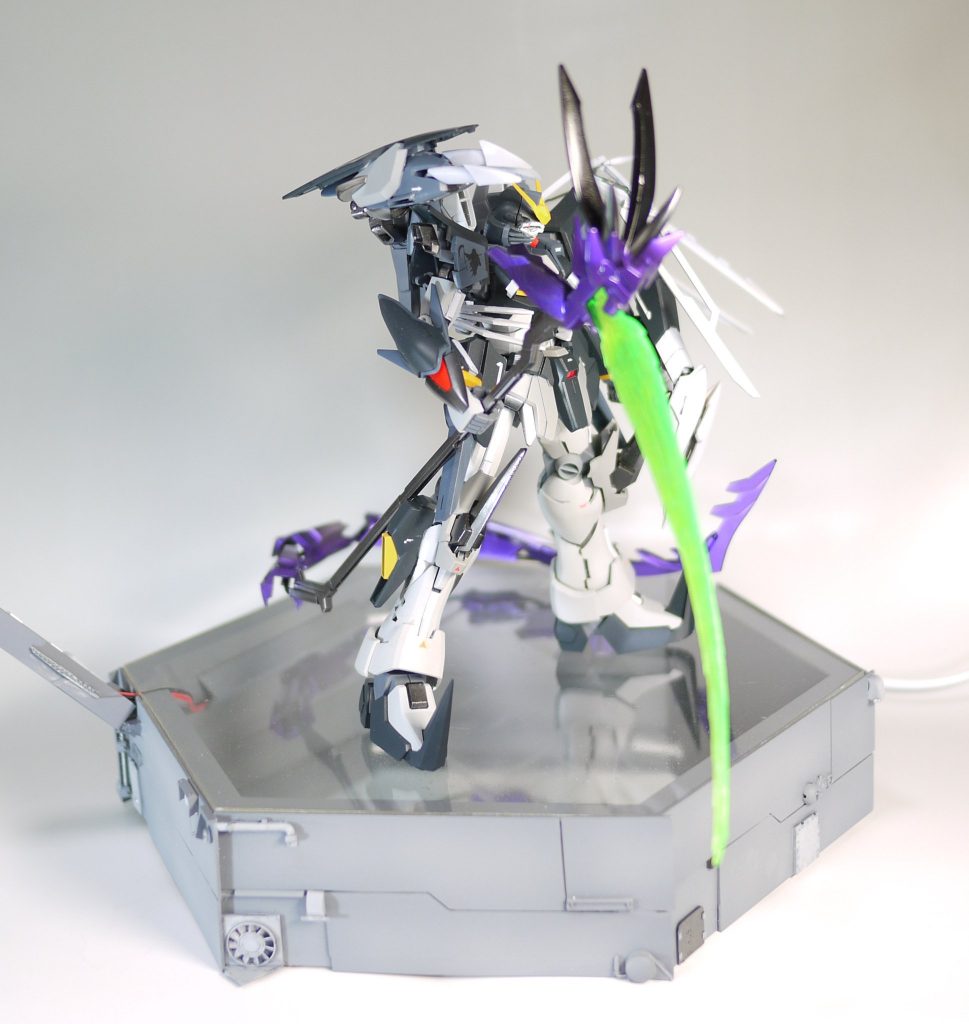 デスサイズはドラゴンっぽい意匠を盛り込んでみた。
尻尾も付けたよ