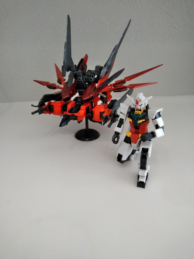 フレアドラグーンユニット
ドラコンのシルエットを意識しました!
