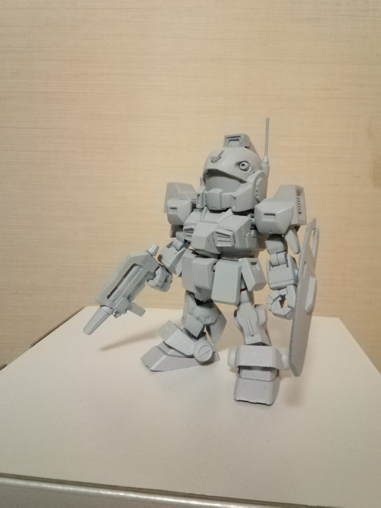 パーツ同士の際とか、面出しや表面処理はまだまだ甘いですが、形になったので良しとします(笑)