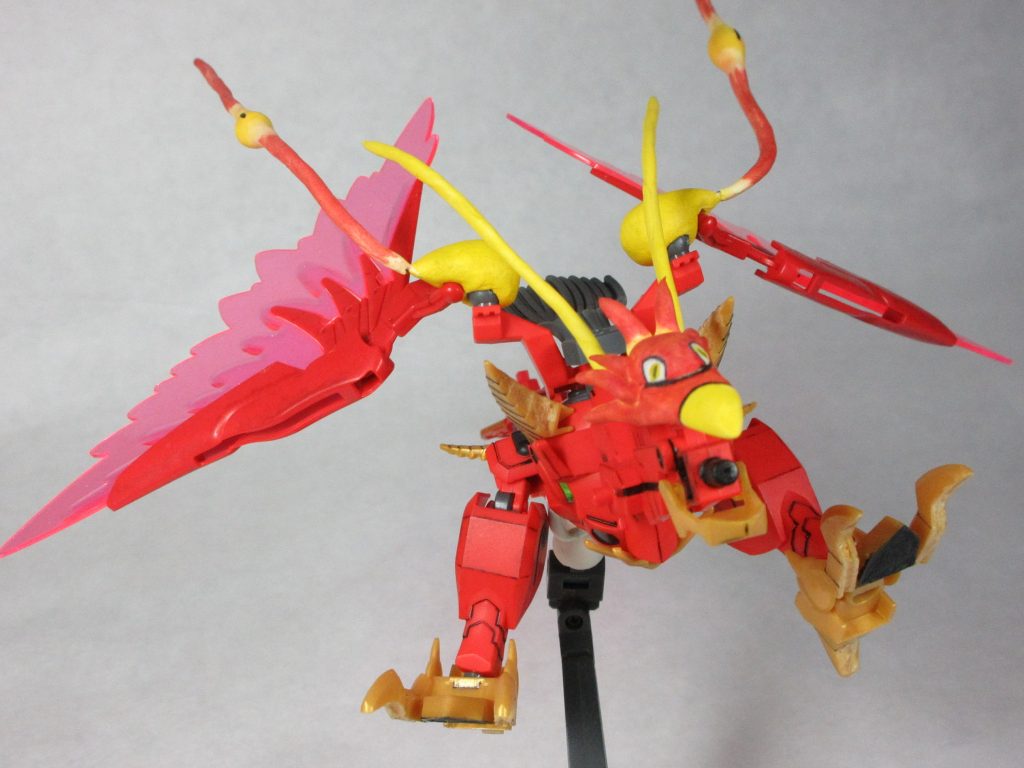 追加した変形パターン、レッドバードモード。