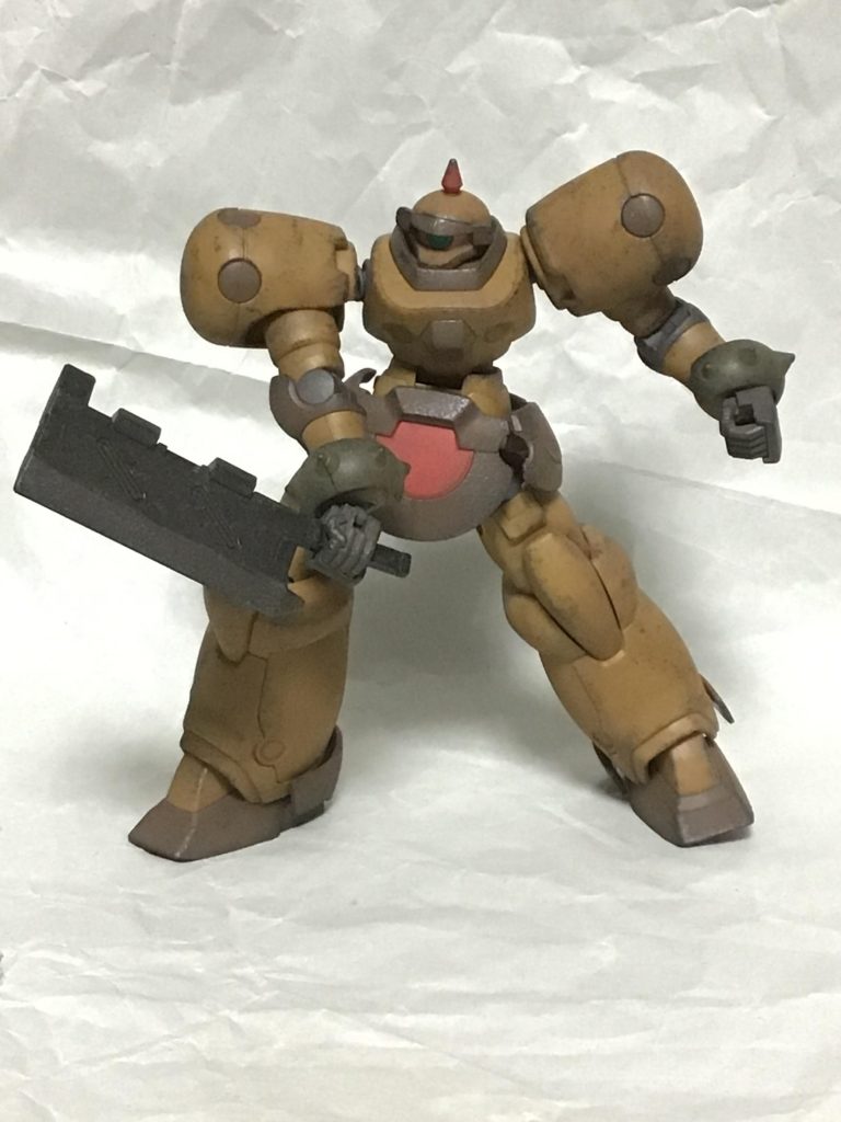 チョッパーは鉄血のオプションセット3から持ってきました。