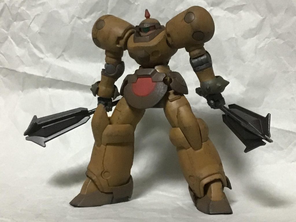 メイスは鉄血のオプションセット5から持ってきました。