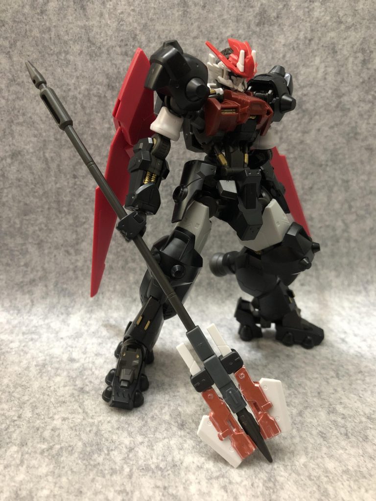 スピアーとピストルを組み合わせて大斧に。