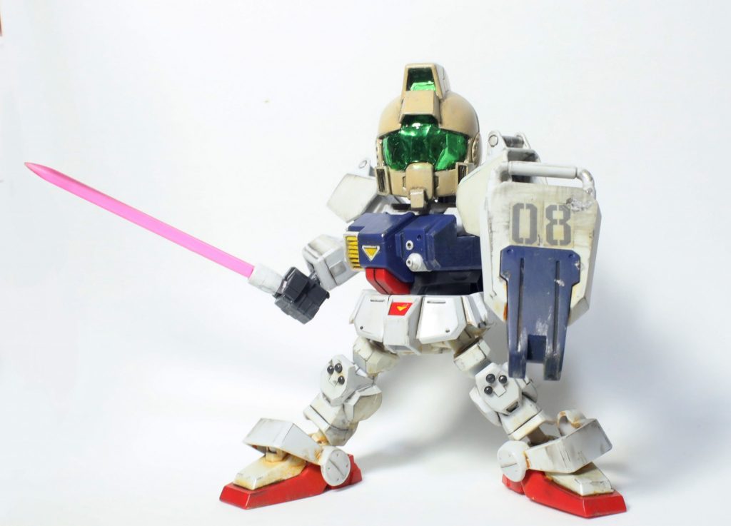 ノリスが行動不能になったシローのEz8を盾にマガジンチェンジをしている際にビームサーベルを抜刀するところが好きです。