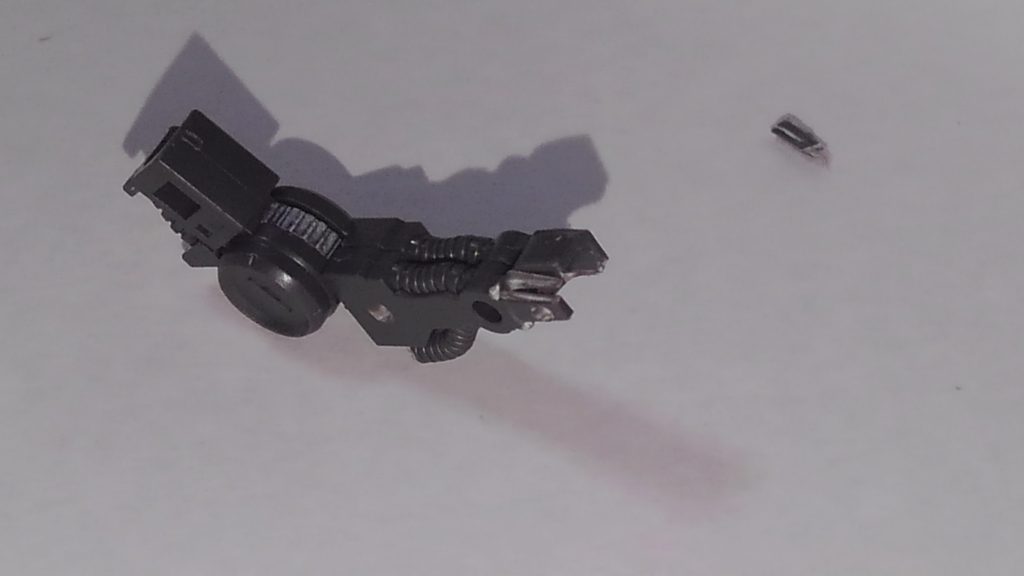 腕の合わせ目を消すための加工　その１