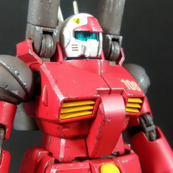 ガンキャノンで初ウェザリングに挑戦