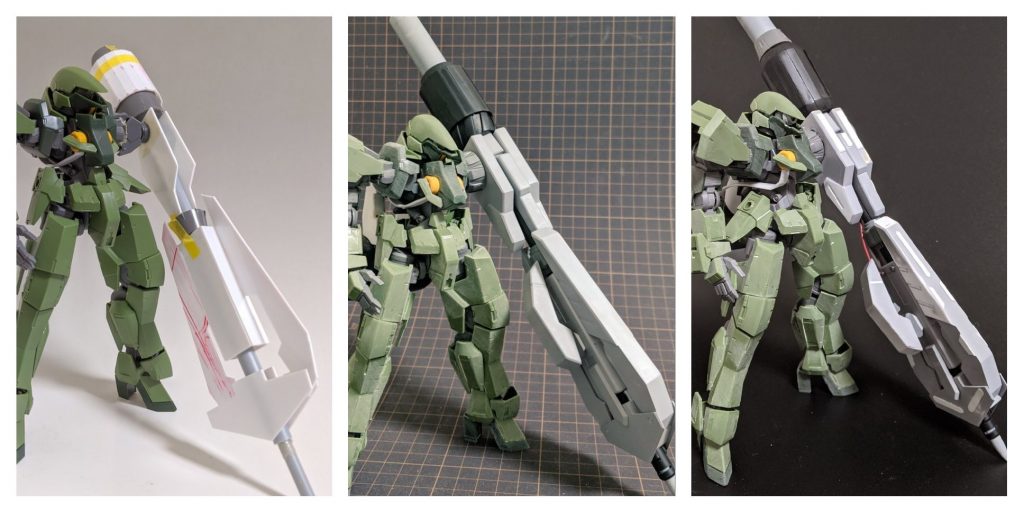 プラ板の箱組みから作っていったのがわかるかと思います！