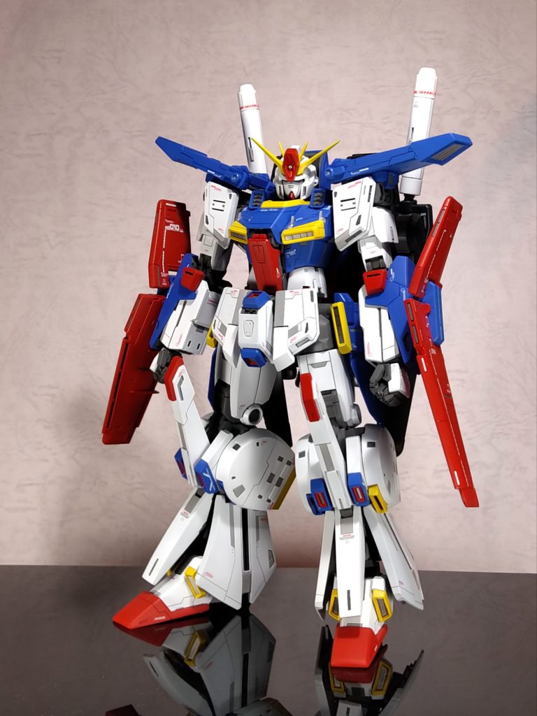 MG ZZガンダム–2枚目/制作者：ビタ