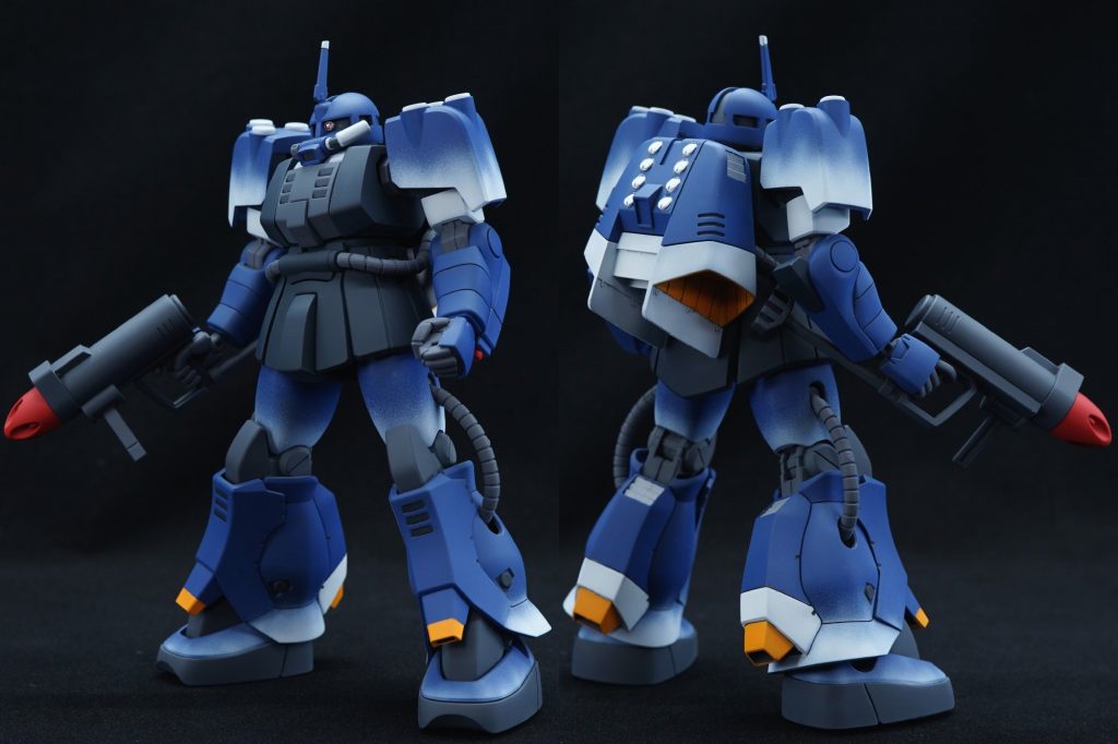 ## 前後から
ややスポーティな配色になったので*