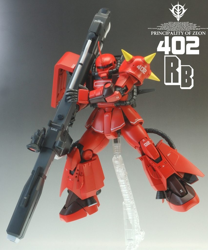 MG ザクR2　ジョニーライデン専用機　小改修塗装済み完成品–4枚目/制作者：@sary19720910