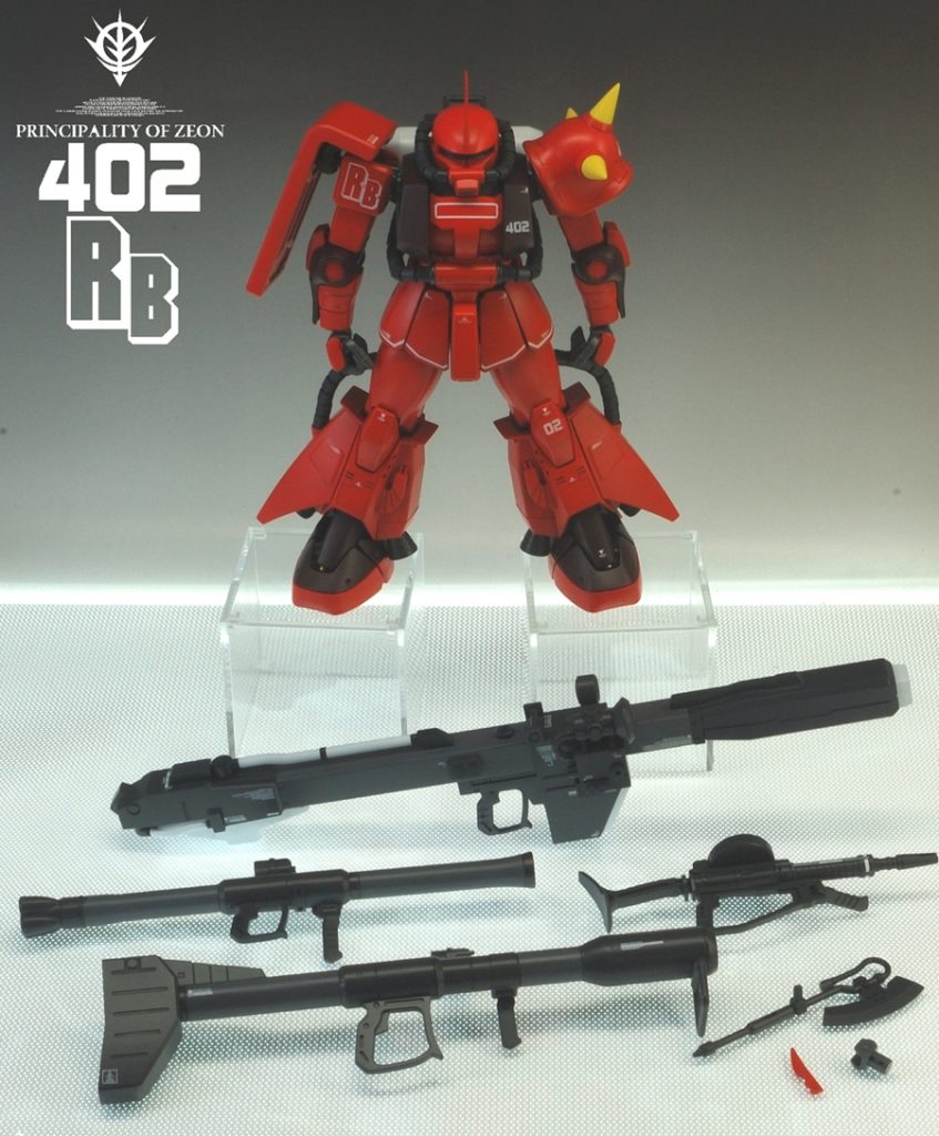 MG ザクR2　ジョニーライデン専用機　小改修塗装済み完成品–4枚目/制作者：@sary19720910