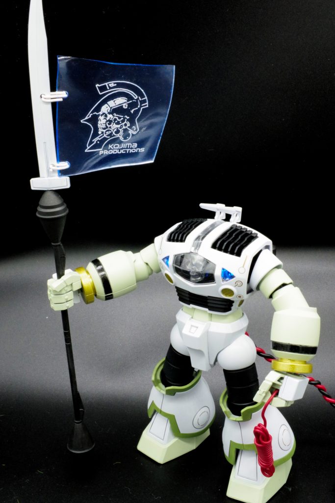 できるだけゾゴックのキットを使ってそれっぽくしました。「憧れ」「なりたい」がテーマなのでゾゴック感はしっかり残しています。