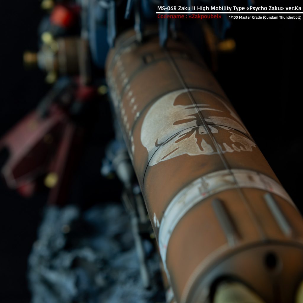 1/100 MG MS-06R Zaku II High Mobility Type « Psycho Zaku » ver.ka–4枚目/制作者：Jean-Philippe Schaller-Le Leu