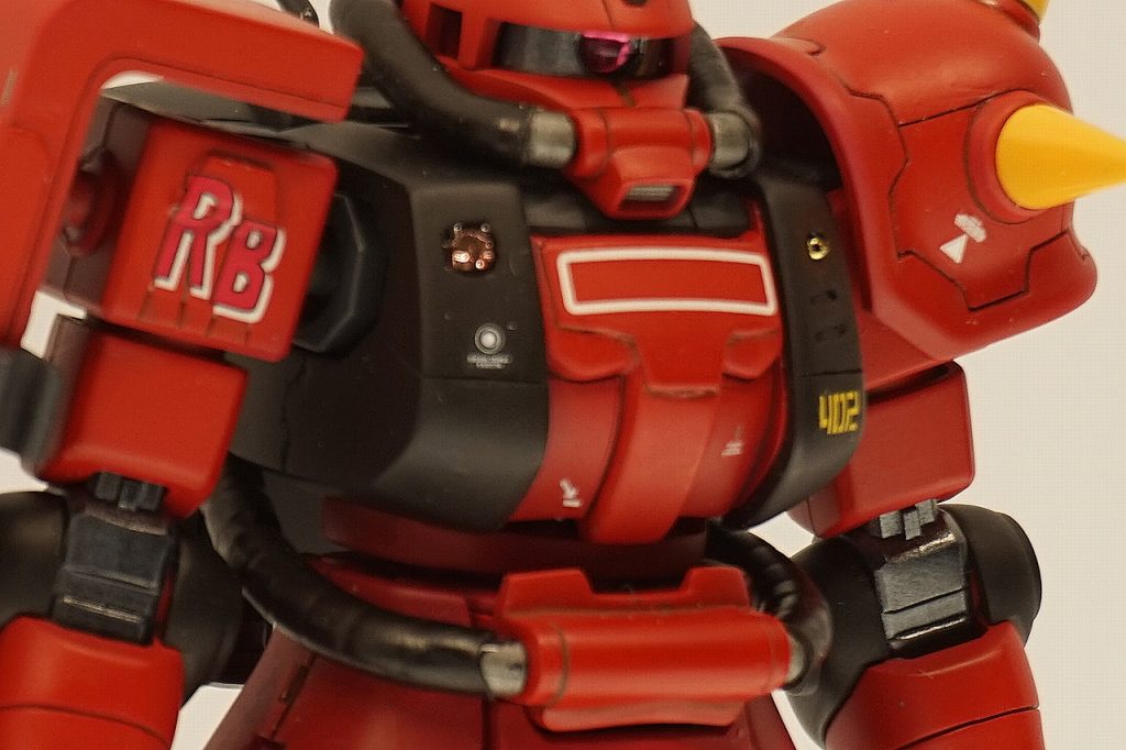 RGほどクドくならないようにディテールアップしています。