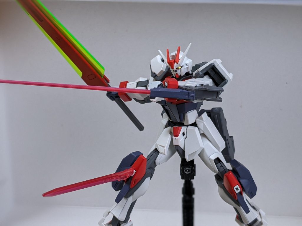 近接戦闘用装備ってなんだ?と考えたときに、接近戦での選択肢が多い装備かな、と思ってこのような装備を組みました。