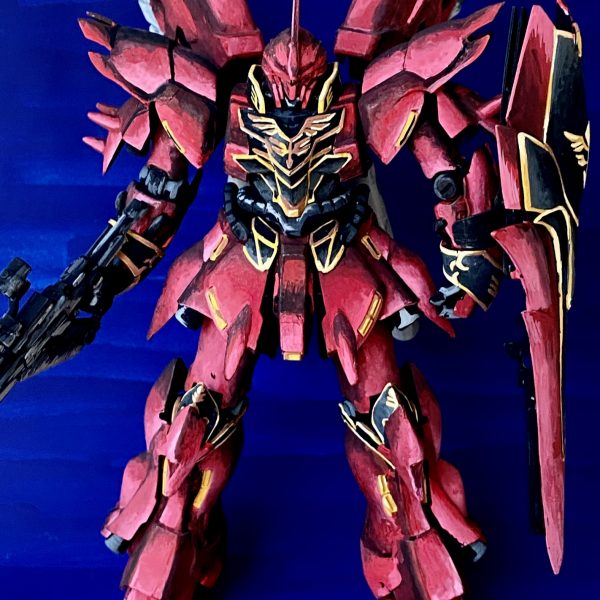 1/144 シナンジュ 筆塗りイラスト風