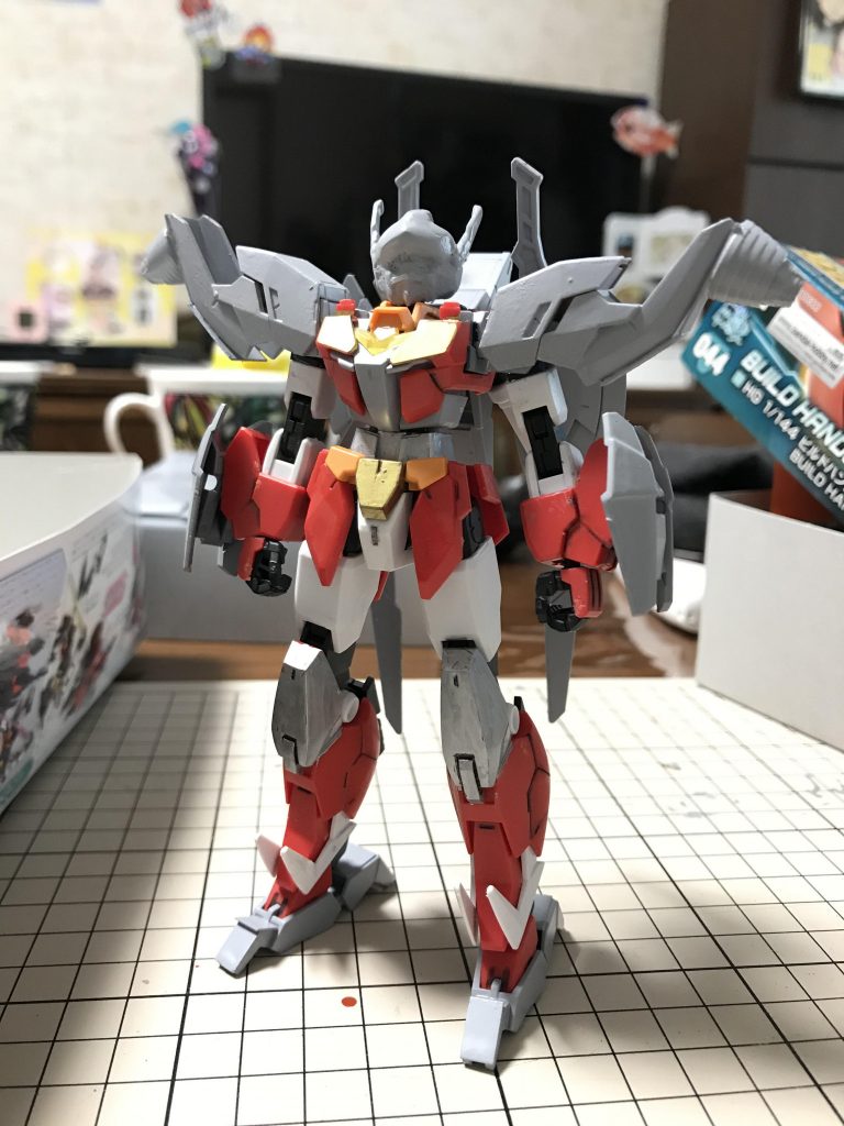 初めてサーフェイサー使いました。
サフ萌えなんて無かった、、、