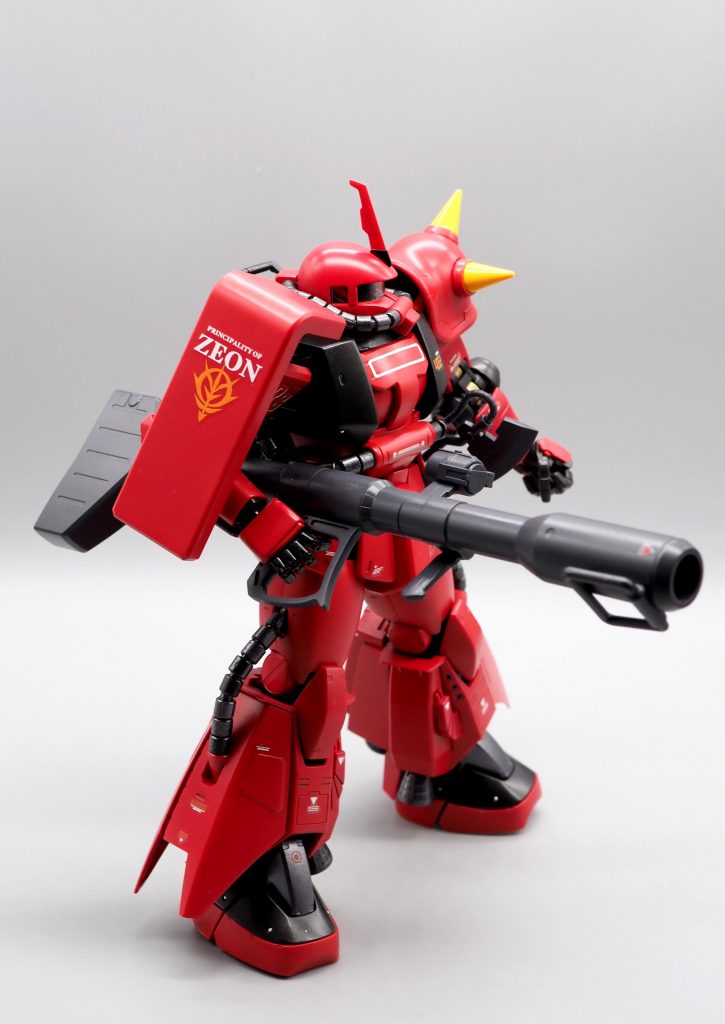 MG ジョニー・ライデン専用 高機動型ザクII MS-06R-2–5枚目/制作者：でじ