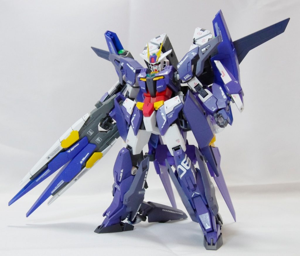 【フロントビュー】
全体的に青紫なカラーリングにし、ポイントにイエローを少々。