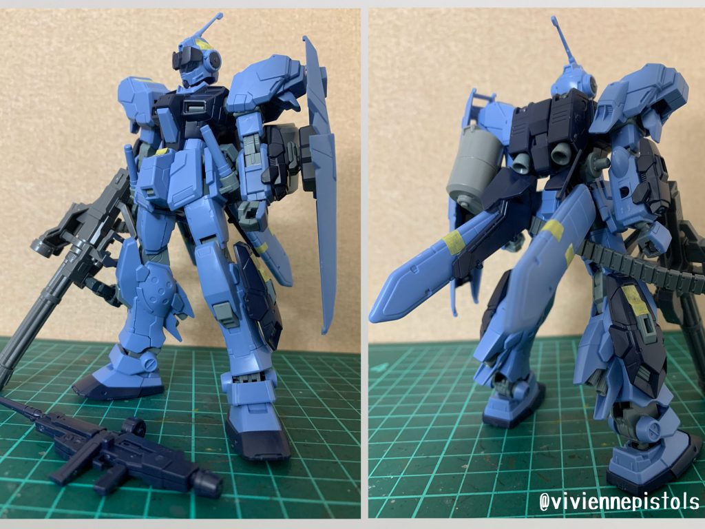 仮組みの状態になります。