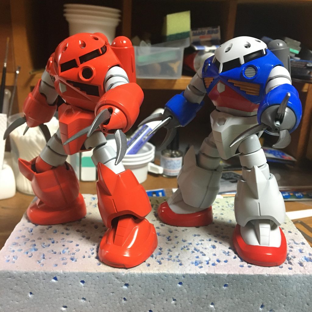 トリコロールカラーと並行で作ってました